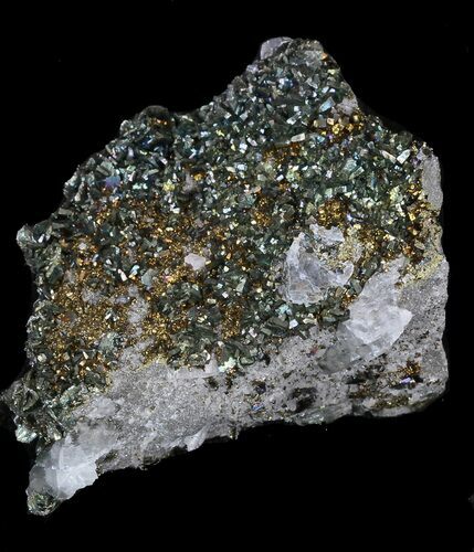 Chalcopyrite & Calcite Specimen - Missouri #35106